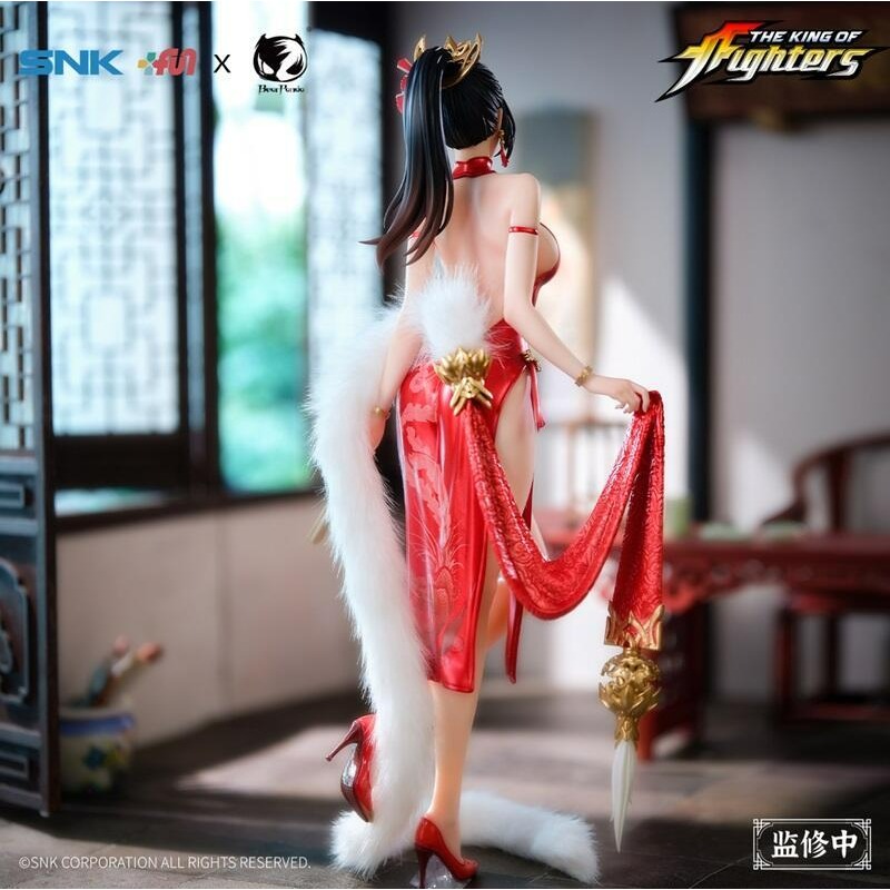 【奶熊屋】現貨 BearPanda Biya 1/6 原畫 SNK 拳皇 不知火舞 紅裳舞 附特典-細節圖3