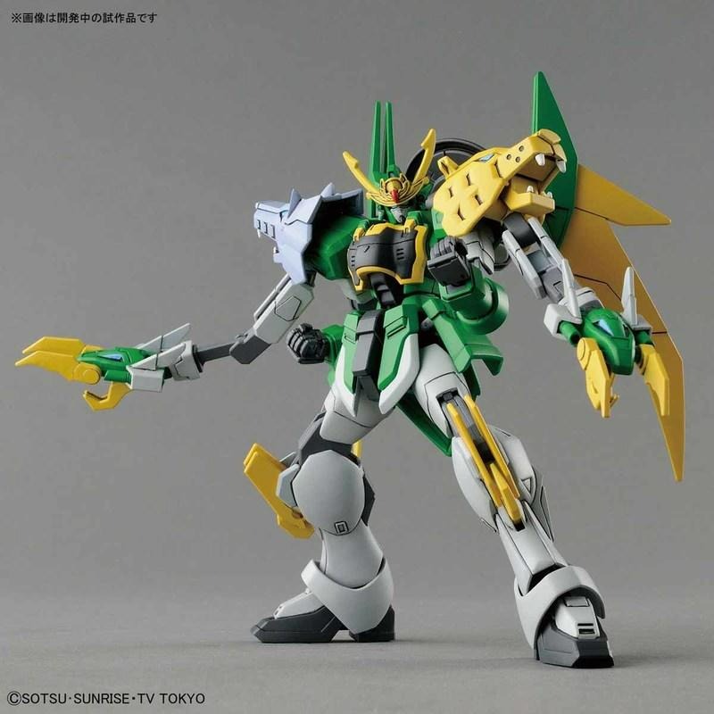 【奶熊屋】萬代 HGBD 1/144 鋼彈創鬥者 潛網大戰  激炎型雙頭龍鋼彈-細節圖4