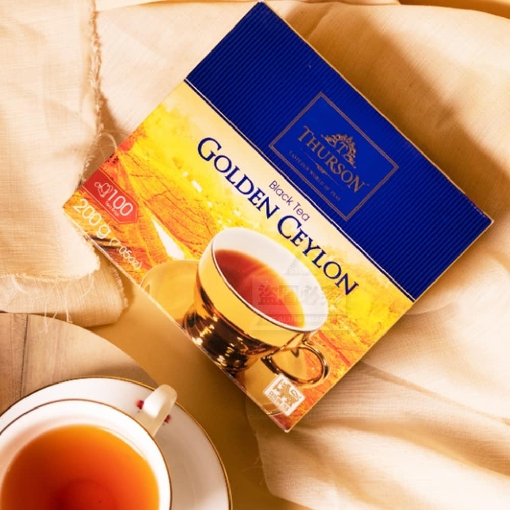 【⭕現貨⭕】日本境內限定版 Thurson 專業用紅茶包 100包入｜斯里蘭卡紅茶｜濃香回甘 家用辦公室必備-細節圖2