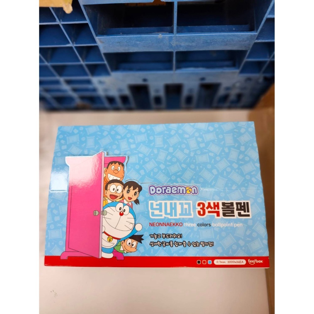 【⭕現貨⭕】韓國 哆啦A夢（Doraemon）넌내꼬 NEONNAEKKO 三色原子筆｜盲盒原子筆｜隨機出貨-細節圖2