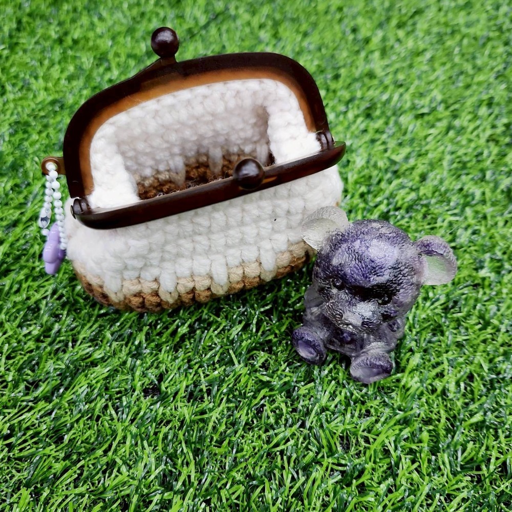 【⭕現貨⭕】泰國 手工編織 彩線零錢包｜多色手作款 （多色可選）-規格圖8