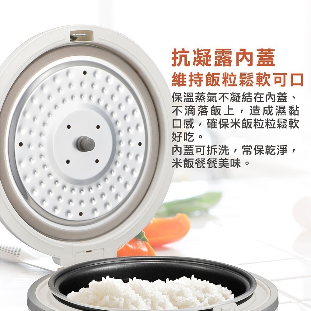 ✨美形 大家源 1.6公升 美型三人份電子鍋 TCY-300303-細節圖6