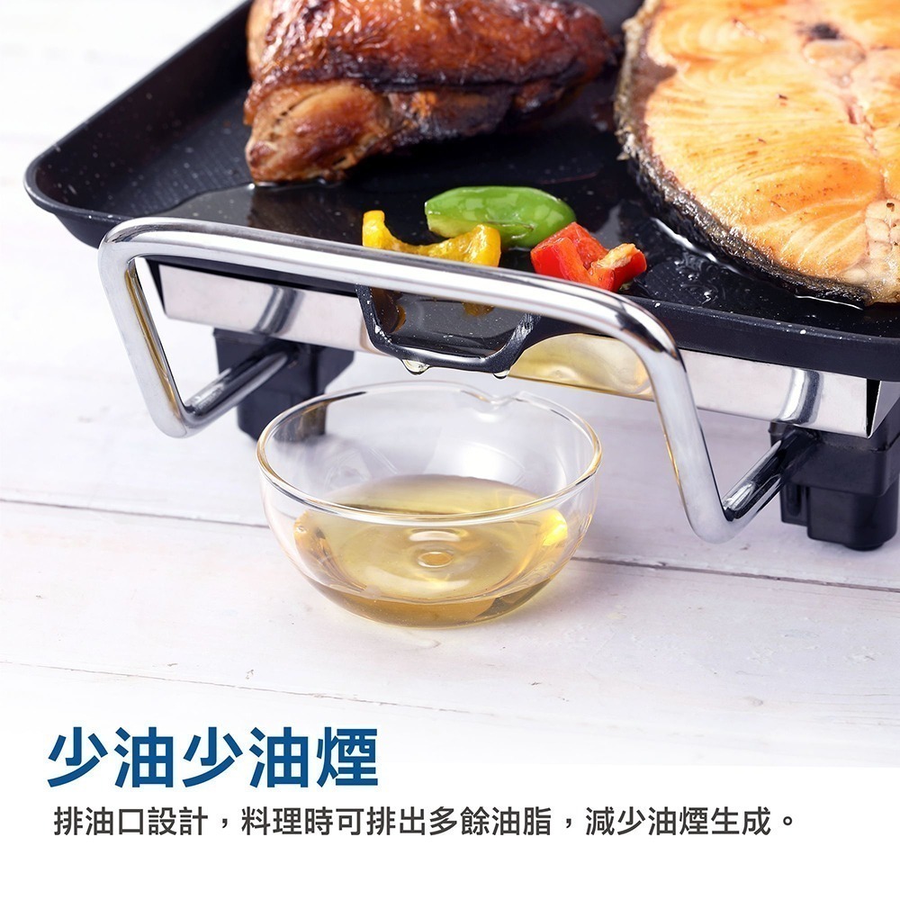 ♨️烤肉啦 中秋節來場歡樂大家源 BBQ油切燒烤盤 TCY-371603-細節圖8