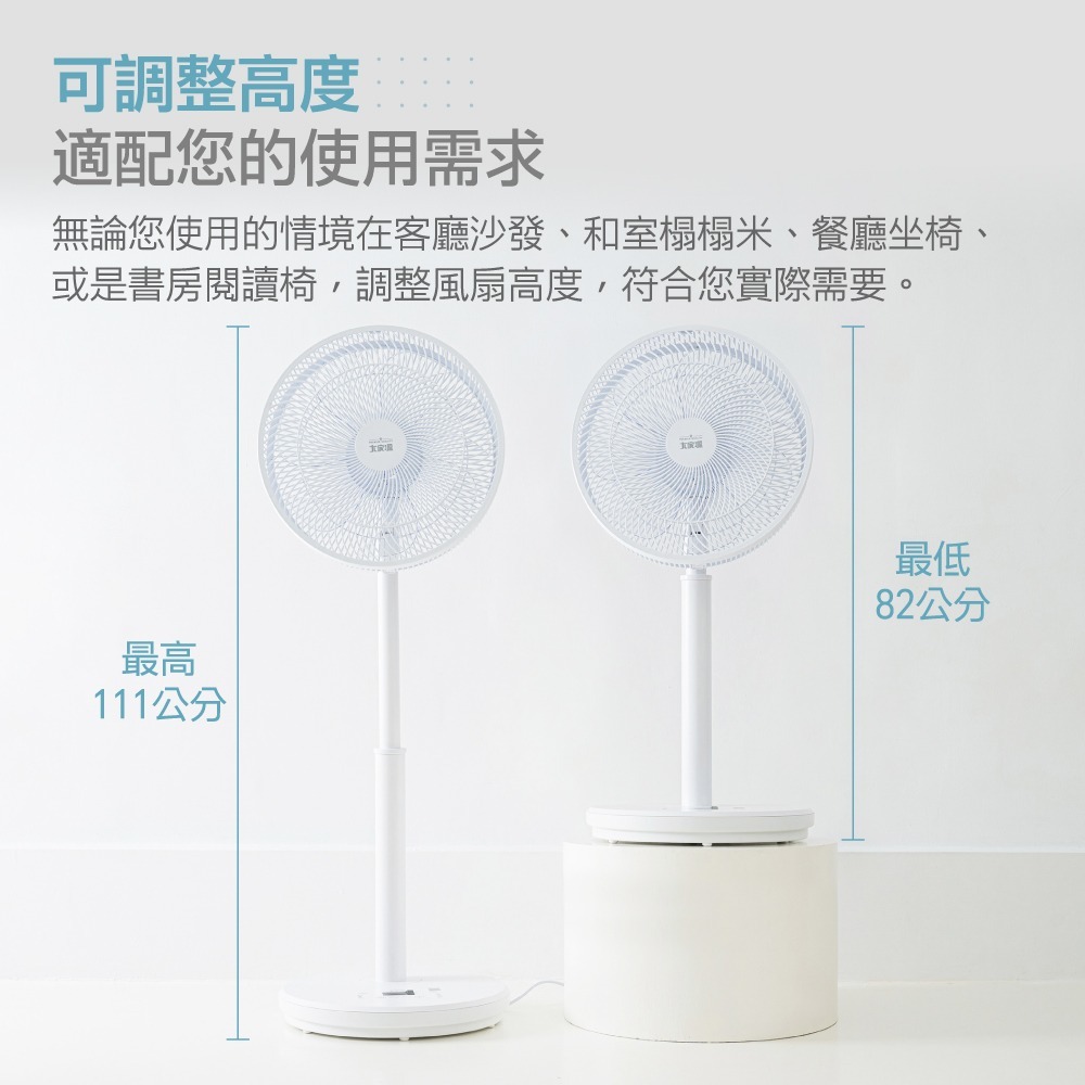 用說的 最輕鬆 大家源 TCY-851406  14吋智慧聲控DC風扇-細節圖8