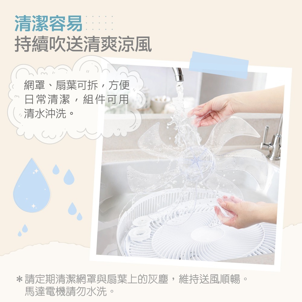 用說的 最輕鬆 大家源 TCY-851406  14吋智慧聲控DC風扇-細節圖9