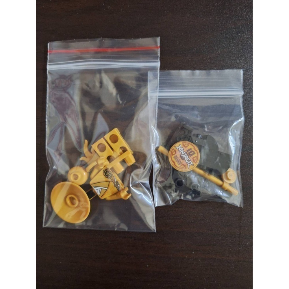 樂高 LEGO 71741 10週年 黃金吳大師 njo658 全新未組 可含底座-細節圖2