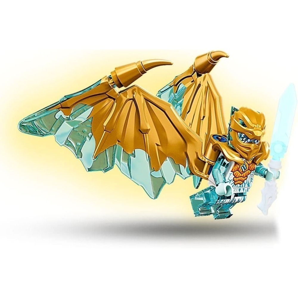 樂高 LEGO 旋風忍者 71773 黃金龍 Golden Dragon 冰忍 贊 Zane  全新未拆 892293-細節圖2