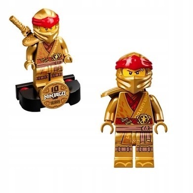 全新 樂高 LEGO 旋風忍者 71736 黃金赤地 njo650-細節圖2