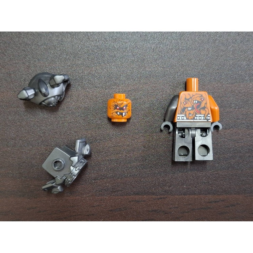 絕版 樂高 LEGO 旋風忍者 70627 反派 蛇族指揮官 njo294-細節圖2