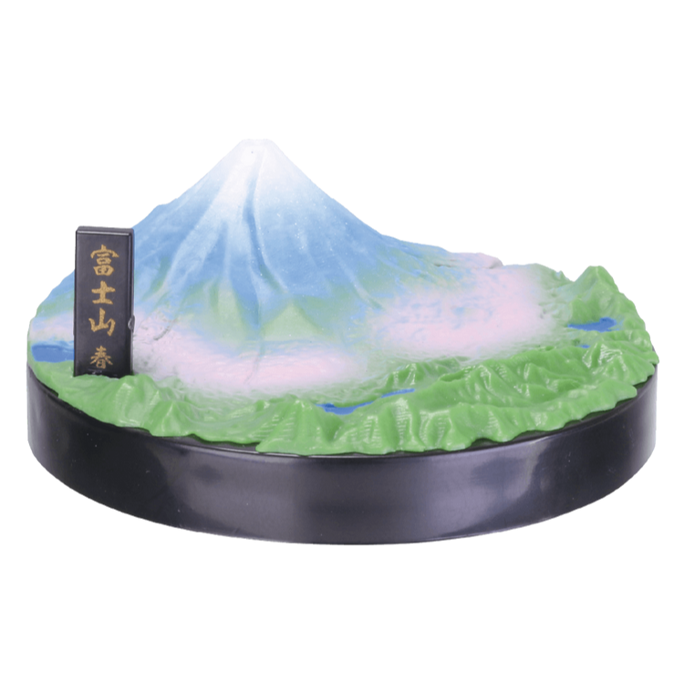 Tarlin 日本 四季 富士山 扭蛋玩具-細節圖2