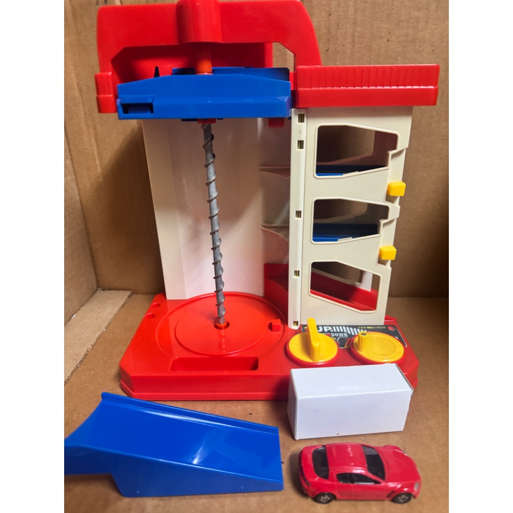 二手-Tomica 多美 40周年手動 旋轉停車場-細節圖3