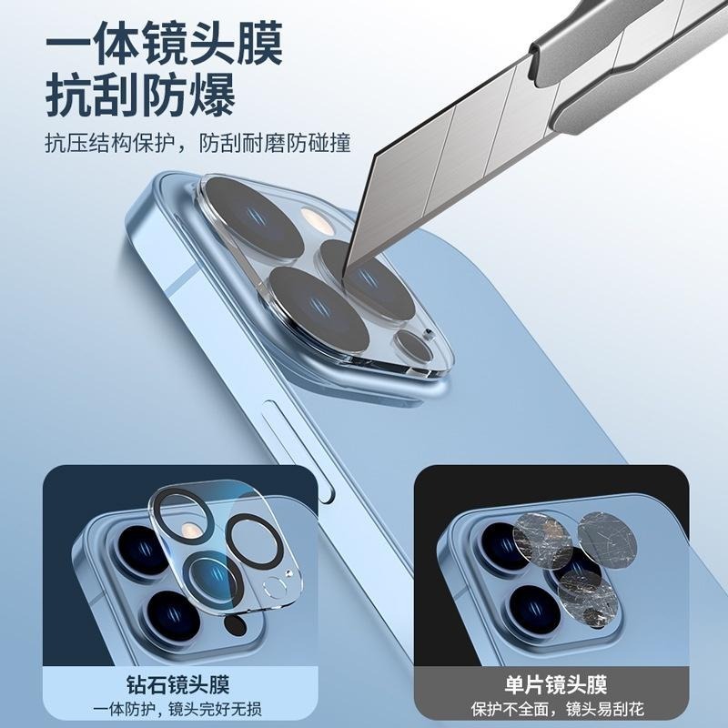 【ND小舖】iPhone 鏡頭貼 3D全包覆玻璃鏡頭貼  防眩光 鏡頭保護貼 適用 iPhone 15 14 13-細節圖4