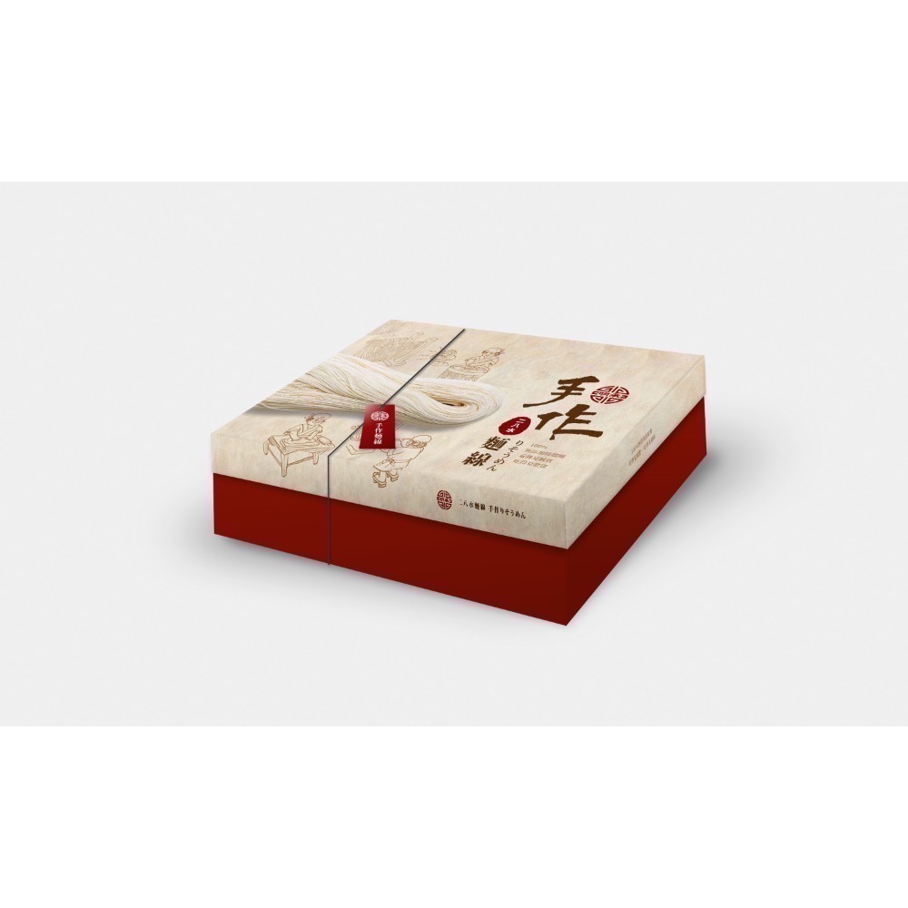 明承手作麵線禮盒6入（附提袋）-細節圖2