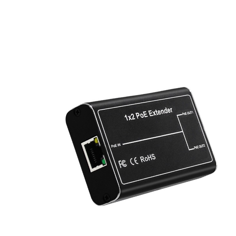 現貨開發票百兆款/千兆款一分二標準POE中繼器/防水中繼延長器/10/100/1000Mbps/寬頻延長無衰減/鋁合金-規格圖7