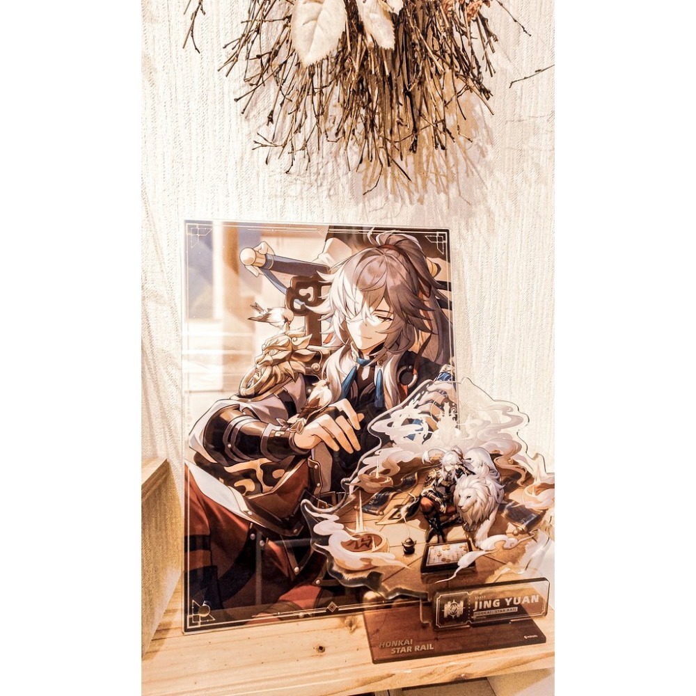 ☆限時特價☆全新現貨 崩壞 星穹鐵道 GiGO 聯名 壓克力板 景元-細節圖3