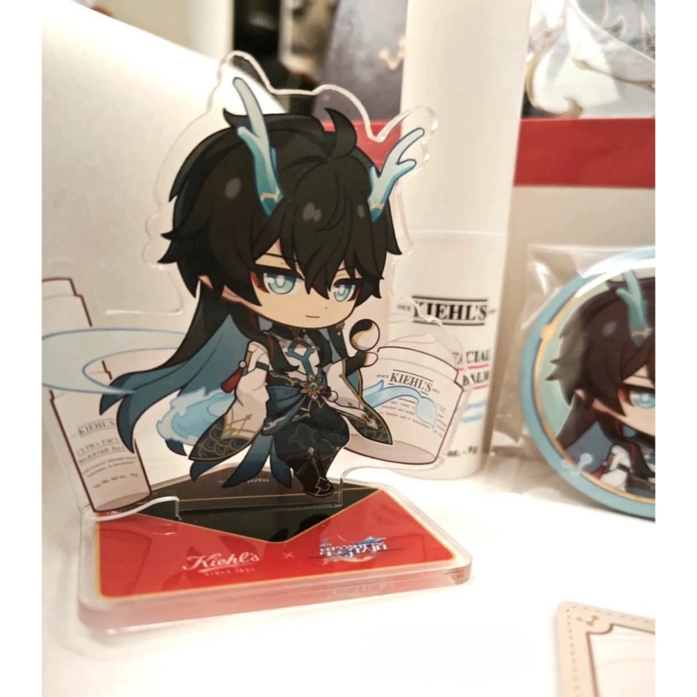 ☆限時特價☆ 崩壞 星穹鐵道 契爾氏 聯名 飲月 瓶蓋 徽章 壓克力透卡 立牌-細節圖5