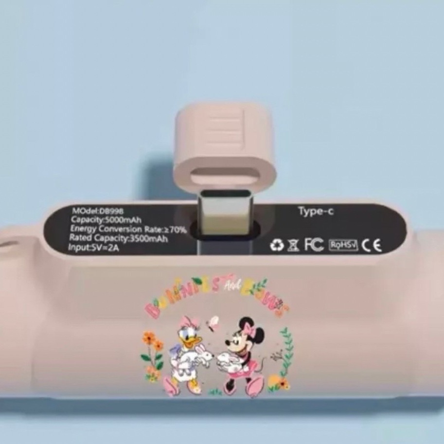 迪士尼行動電源｜直插式｜輕巧型｜砲彈行動電源-細節圖3
