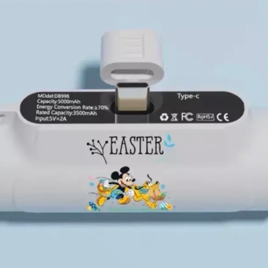 迪士尼行動電源｜直插式｜輕巧型｜砲彈行動電源-細節圖5