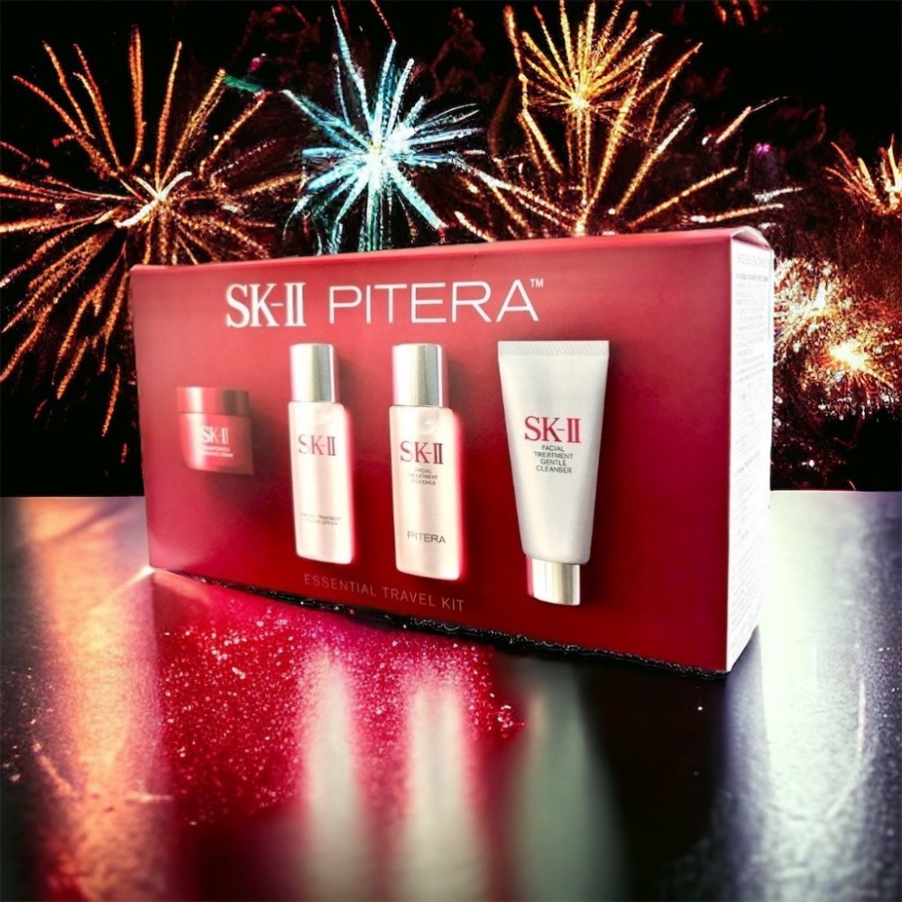 SK-II 青春保養四件組(洗面乳20g+化妝水30ml+青春露30ml+活膚霜15g)【A0218】-細節圖2
