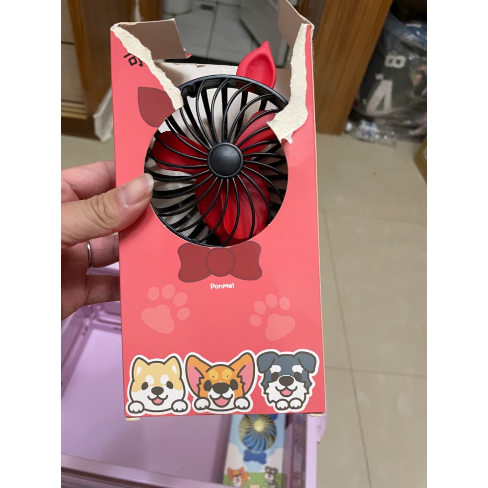 手壓式電風扇（一起賣）-細節圖2