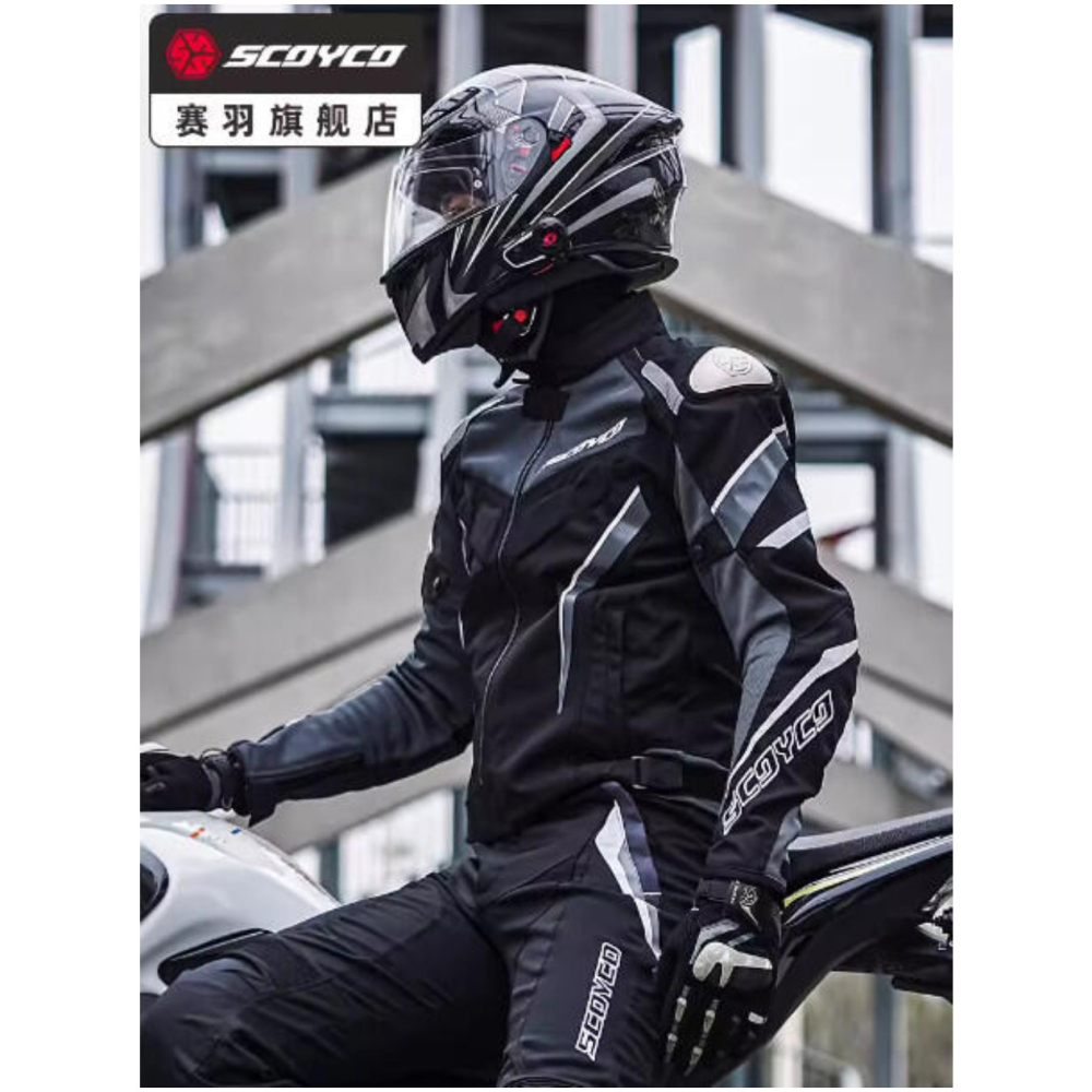 官方原裝｜MOTO_R東北騎士｜Scoyco賽羽JK103 夏季仿賽騎士套裝-細節圖2