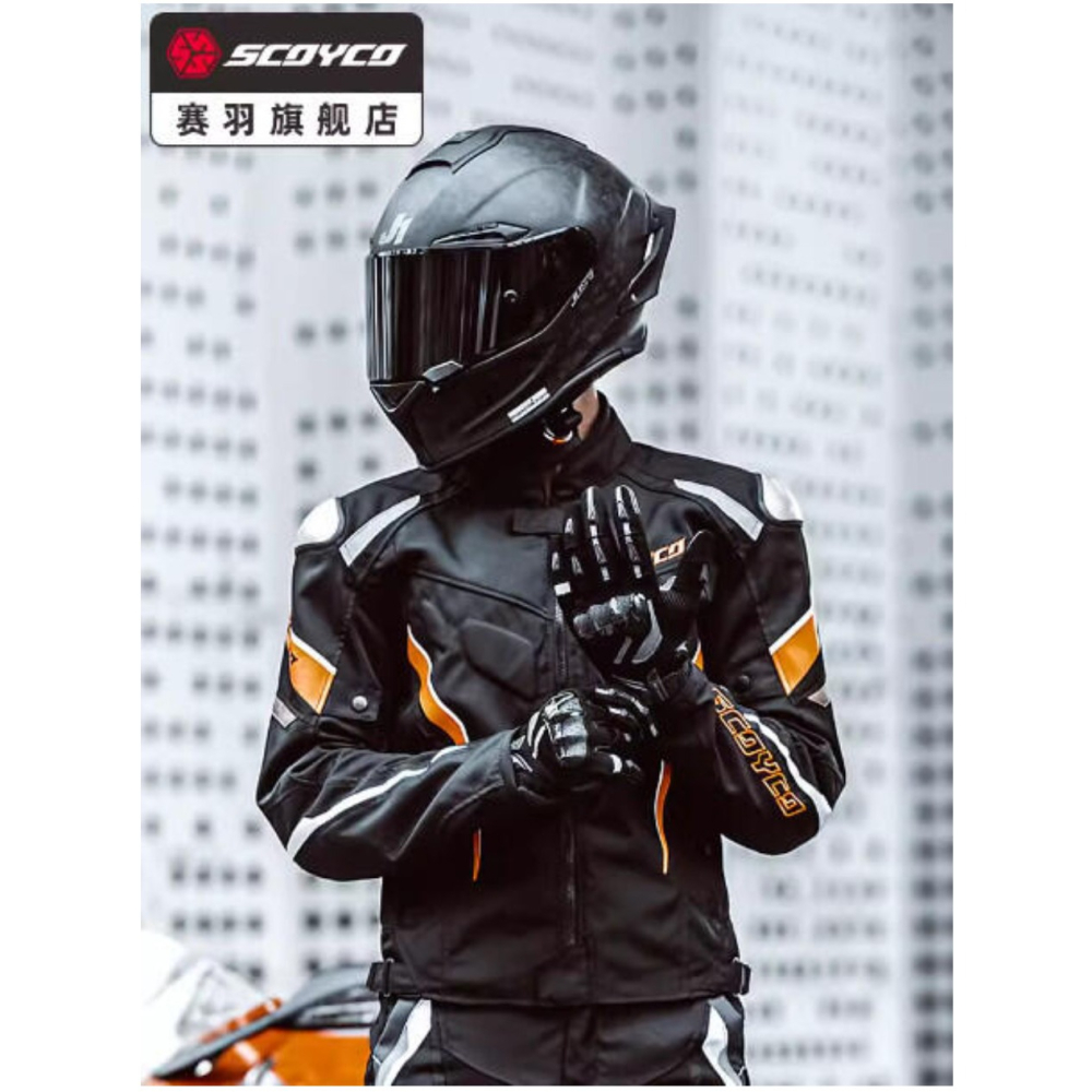 官方原裝｜MOTO_R東北騎士｜Scoyco賽羽JK103 夏季仿賽騎士套裝-細節圖3