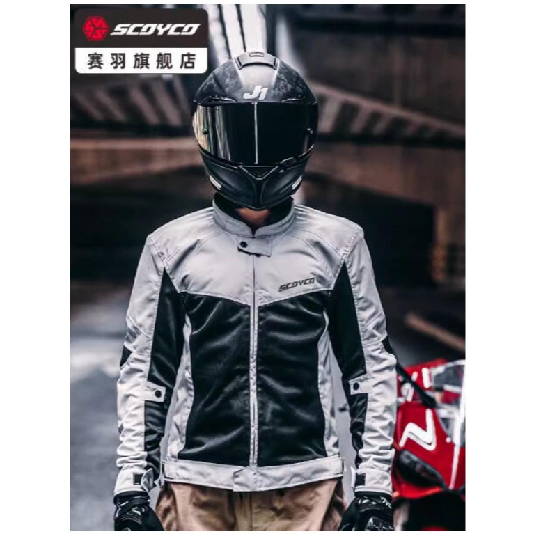 官方原裝｜MOTO_R東北騎士｜Scoyco賽羽JK118風神 夏季網眼仿賽防摔騎士裝-細節圖4