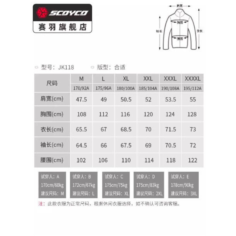 官方原裝｜MOTO_R東北騎士｜Scoyco賽羽JK118風神 夏季網眼仿賽防摔騎士裝-細節圖8