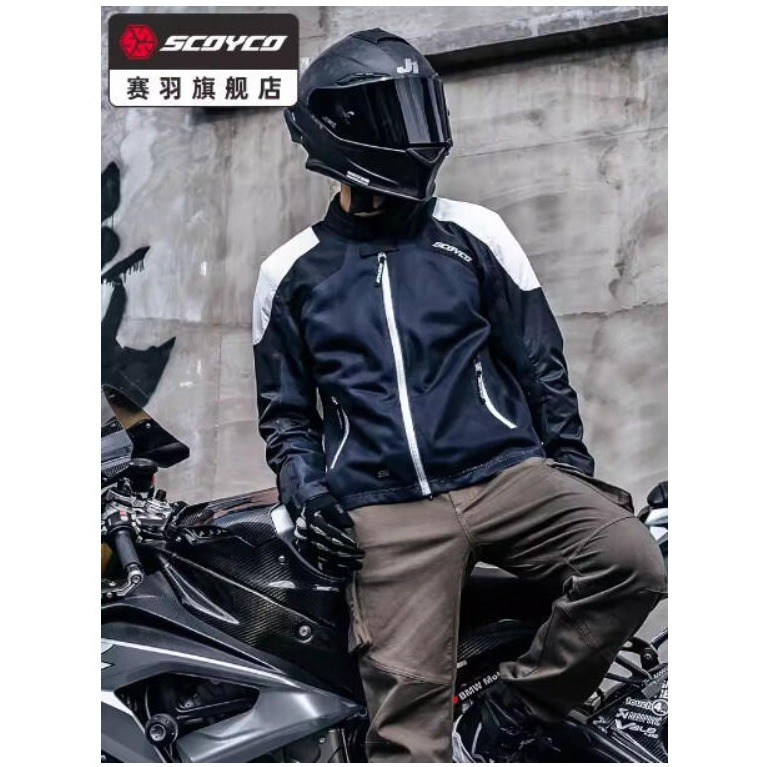 官方原裝｜MOTO_R東北騎士｜Scoyco賽羽JK182 夏季防護騎士套裝-細節圖3