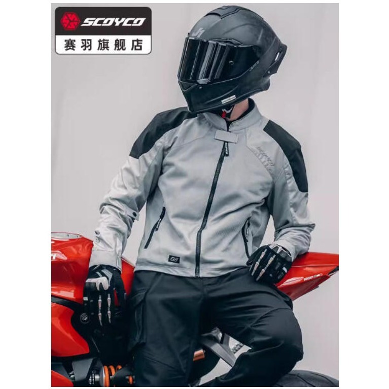官方原裝｜MOTO_R東北騎士｜Scoyco賽羽JK182 夏季防護騎士套裝-細節圖4