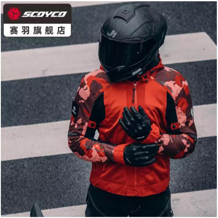 官方原裝｜MOTO_R東北騎士｜Scoyco賽羽JK172微風 夏季迷彩臂防護騎士套裝-細節圖4