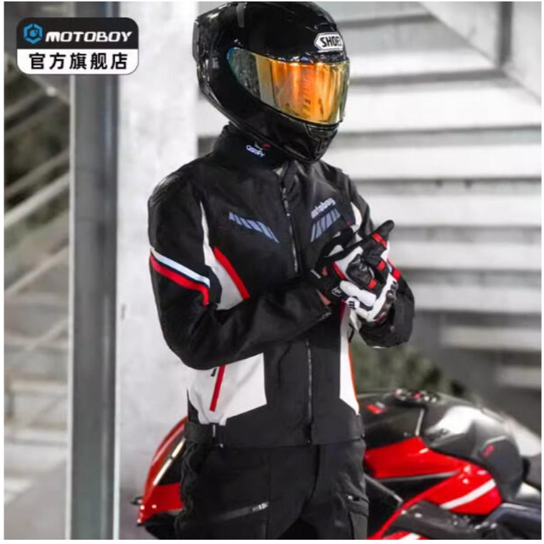 官方原裝｜MOTO_R東北騎士｜Motoboy SJ-09 四季摩旅休閒防摔騎士服-細節圖2