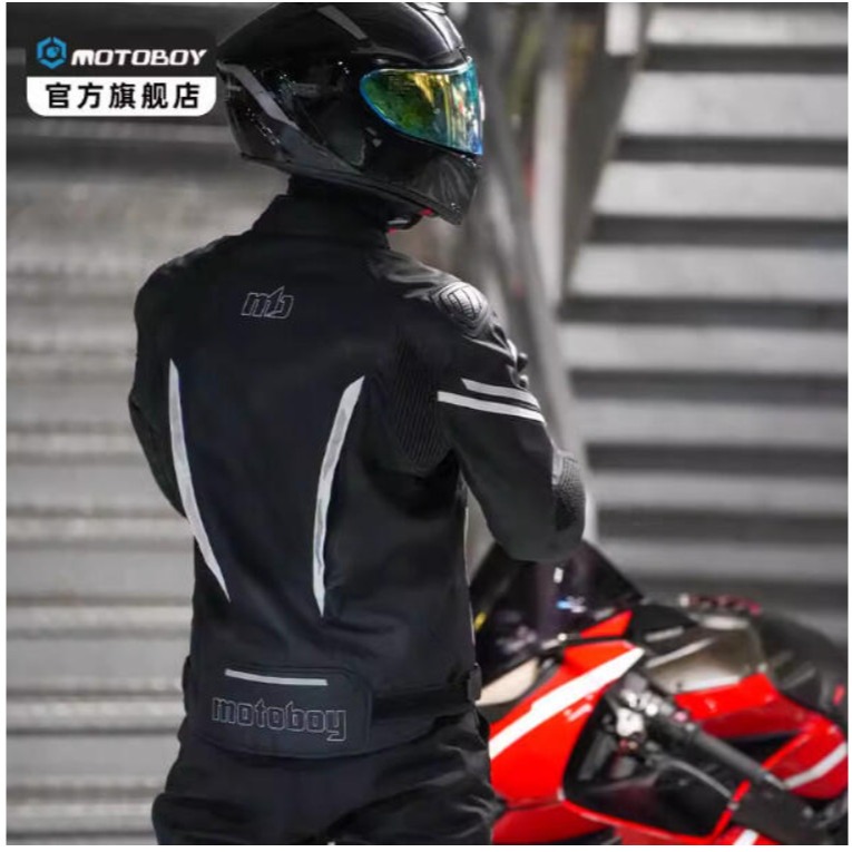 官方原裝｜MOTO_R東北騎士｜Motoboy SJ-09 四季摩旅休閒防摔騎士服-細節圖3