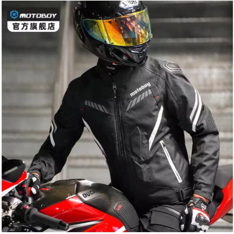 官方原裝｜MOTO_R東北騎士｜Motoboy SJ-09 四季摩旅休閒防摔騎士服-細節圖4