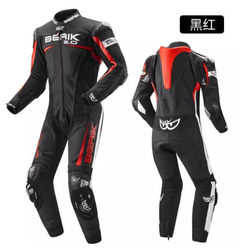 原廠正品｜MOTO_R東北騎士｜BERIK路怒者5代 專業競賽騎士連身皮衣-細節圖5