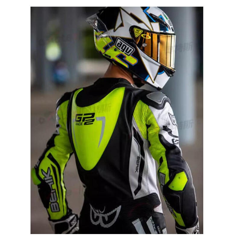 原廠正品｜MOTO_R東北騎士｜BERIK路怒者6代 專業競賽騎士連身皮衣-細節圖2