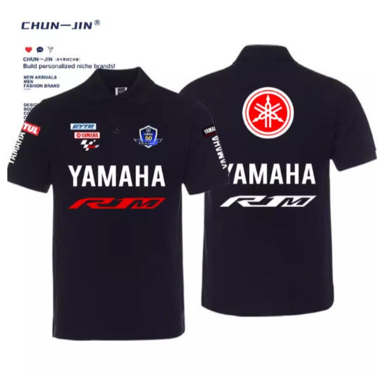 官方原裝｜MOTO_R東北騎士｜YAMAHA R1M MotoGP夏季純棉短袖T桖-細節圖2