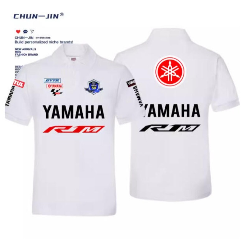 官方原裝｜MOTO_R東北騎士｜YAMAHA R1M MotoGP夏季純棉短袖T桖-細節圖5