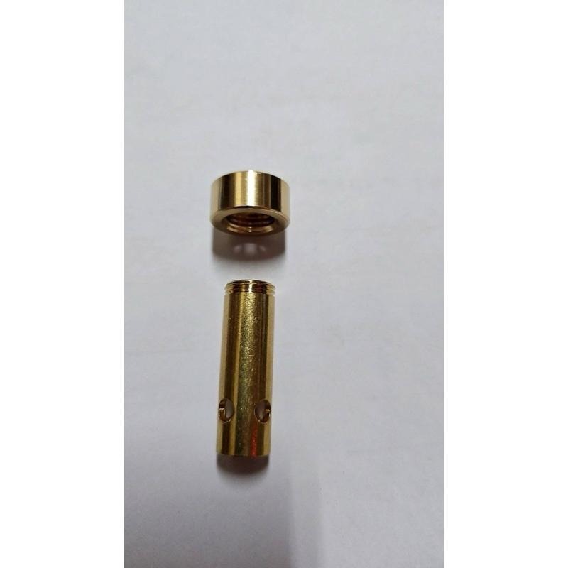 『台灣製造MIT 』銅頭火嘴八孔平頭全銅燃燒管-細節圖4