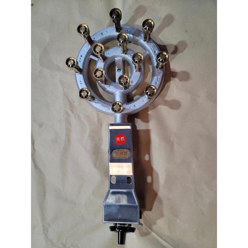 「台灣製造工廠直營」13芯電子銅頭低壓噴火爐「不含爐殼爐架」單爐頭-細節圖2