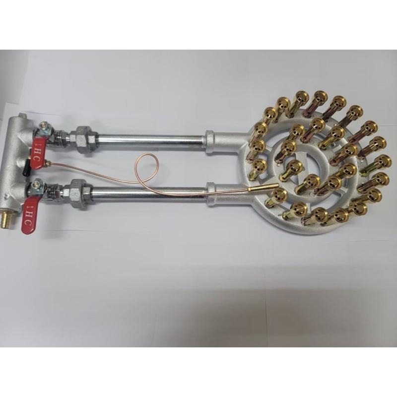 「台灣製造工廠直營」28芯手點銅頭噴火爐 慢火爐（不含爐殼、爐架）-細節圖3