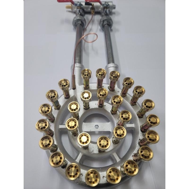 「台灣製造工廠直營」28芯手點銅頭噴火爐 慢火爐（不含爐殼、爐架）-細節圖4