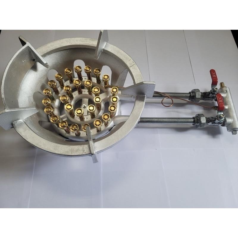 「台灣製造工廠直營」全套28芯銅頭低壓噴火爐 銅頭快火爐-細節圖2