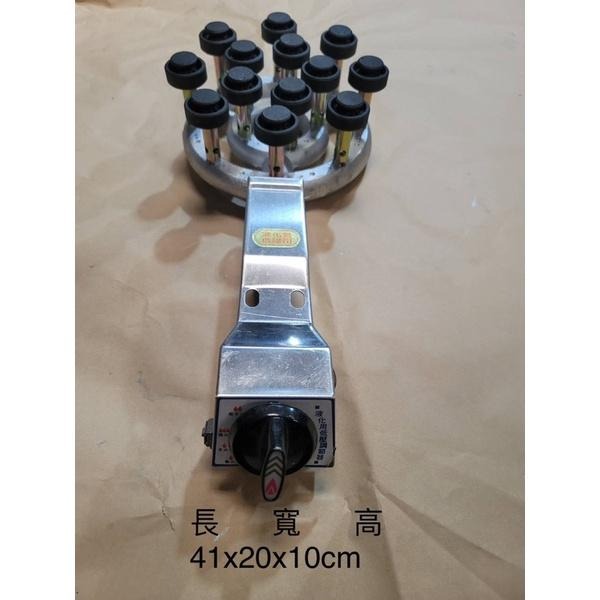 「台灣製造工廠直營」13芯電子點火黑頭低壓噴火爐（無爐殼爐架）-細節圖2