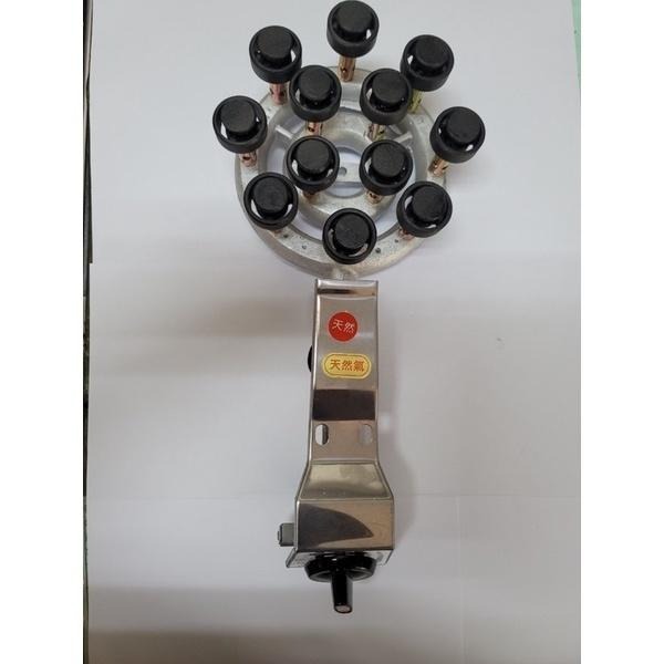 「台灣製造工廠直營」12芯電子點火黑頭低壓噴火爐（無爐殼爐架）-細節圖3