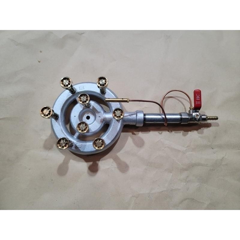 「台灣製造工廠直營」全套8芯手點銅頭低壓噴火爐 快火爐-細節圖2