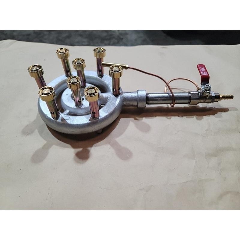 「台灣製造工廠直營」全套8芯手點銅頭低壓噴火爐 快火爐-細節圖3