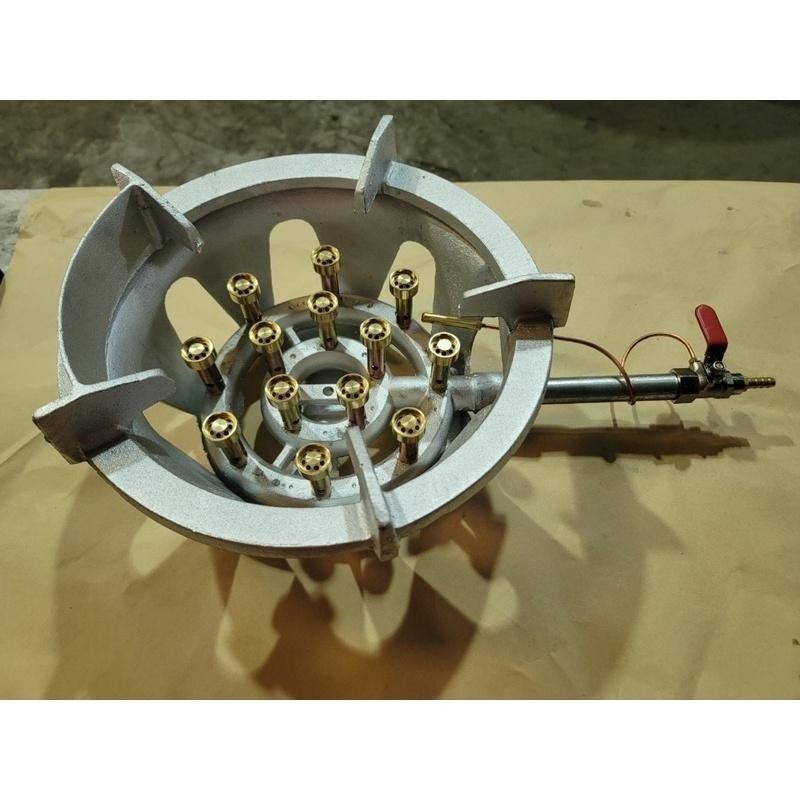 「台灣製造工廠直營」全套13芯手點銅頭低壓噴火爐 快火爐-細節圖4