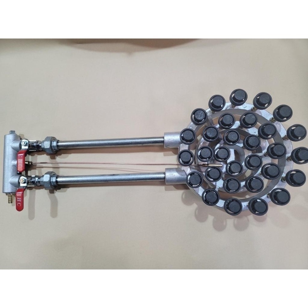 「台灣製造工廠直營」30芯手點黑頭低壓噴火爐 快火爐 高密度爐頭 火焰密集-細節圖4