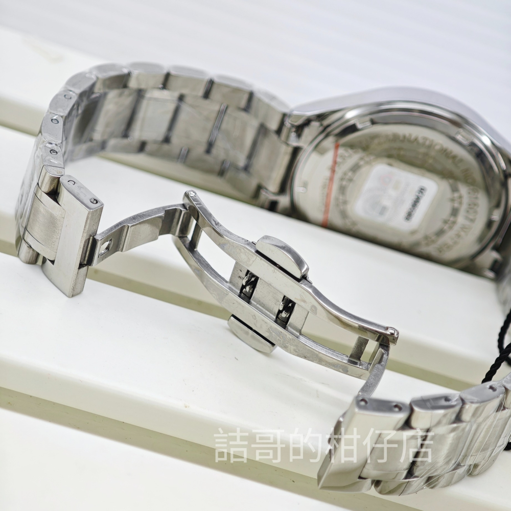 [詰哥] 范倫鐵諾 古柏 情侶對錶 日本機芯(日星期顯示) 水晶玻璃鏡面 全不銹鋼材質 防水錶 61607SA-細節圖5